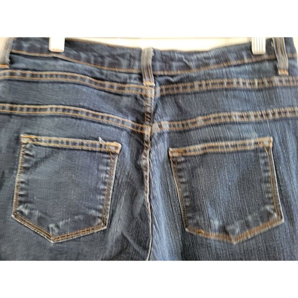 Judy Blue Los Angeles blue Skinny Jeans button fly size 13 31 stretchy - Picture 8 of 9